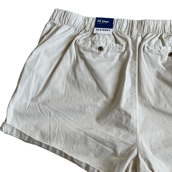 Old Navy Women’s OG Chino Shorts Plus Size 3X High Waist Versatile Slouchy - Picture 5 of 10